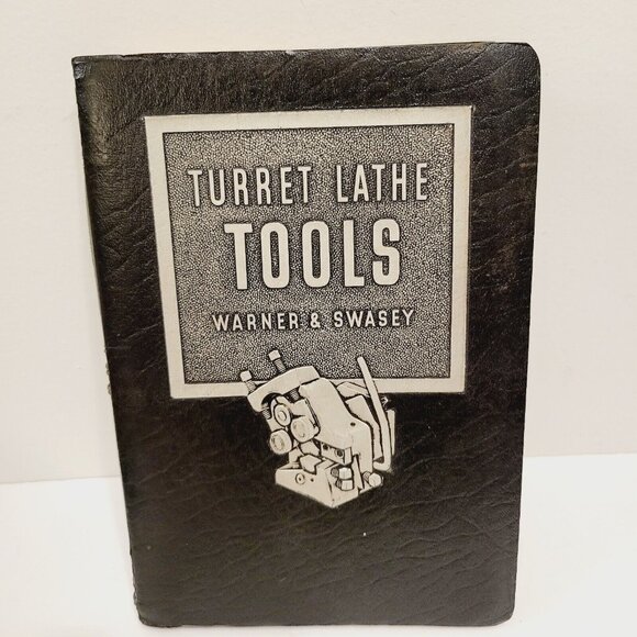 Vtg Turret Lathe Tools Warner & Swasey 1956 Catalog Manual #38F - Picture 1 of 6